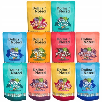 Dolina Noteci Superfood 10 x 85g mix karma mokra dla kota