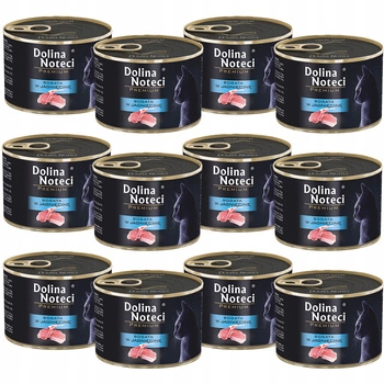 Dolina Noteci Premium mokra karma dla kota 12 x 185g Jagnięcina