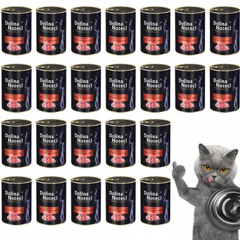 Dolina Noteci Premium mokra karma dla kota 24 x 400g Cielęcina 