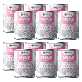 Gaczoo Mono Protein Puppy karma mokra dla szczeniąt Indyk 12 x 400g