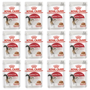 ROYAL CANIN Instinctive karma mokra w sosie dla kotów dorosłych 12 x 85 g