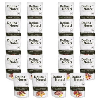 Dolina Noteci Premium Danie mokra karma dla psa 20 x 100g Mix