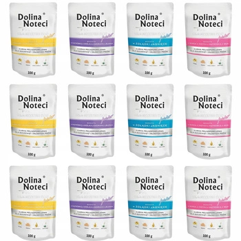 Dolina Noteci Premium Junior mokra karma dla szczeniąt 12 x 100g Mix