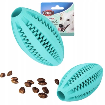 TRIXIE PIŁKA DENTAFUN Zabawka na przysmaki dla psa 11,5 cm