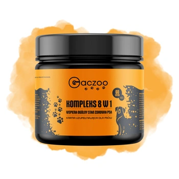 Suplement dla psa Gaczoo Kompleks 8 w 1 60 szt 180g zdrowy przysmak