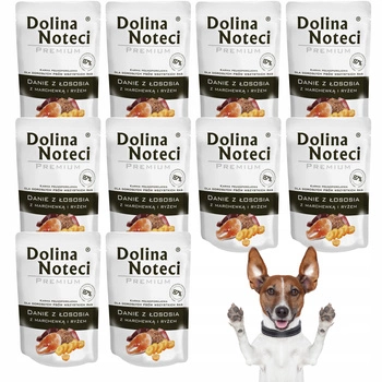 Dolina Noteci Premium Danie mokra karma dla psa 10 x 100g Wołowina