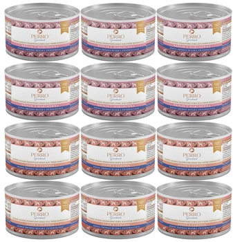 PERRO Gourmet Karma mokra dla psa mix smaków 12 x 200g