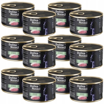 Dolina Noteci Premium 12 x 185g gęś karma mokra dla kota