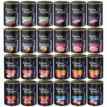 Dolina Noteci mokra karma dla kota 24 x 400g Mix Smaków