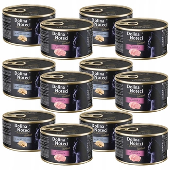 Dolina Noteci Premium Sterilised 12 x 185g mix karma mokra dla kotów sterylizowanych