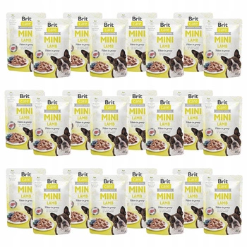 Brit Care Mini 24 x 85g Lamb mokra karma dla psa