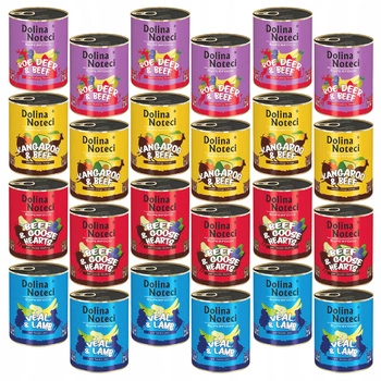 Dolina Noteci Superfood mokra karma dla psa 24 x 800g Mix