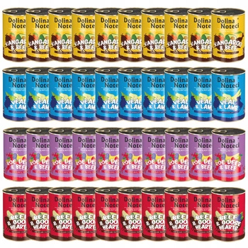 DOLINA NOTECI SUPERFOOD Karma mokra dla psa mix smaków 40 x 400g