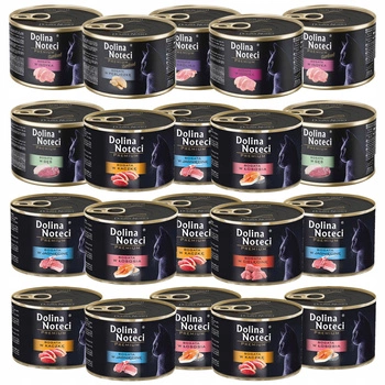 Dolina Noteci Premium 20 x 185g mix karma mokra dla kota
