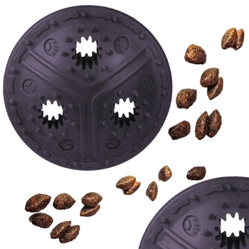 BARRY KING Dysk na przysmak dla psa Zabawka czarna 11 cm