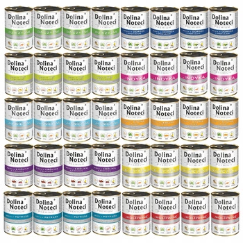 DOLINA NOTECI Premium Karma mokra dla psa MIX Smaków 40 x 400g bezzbożowa