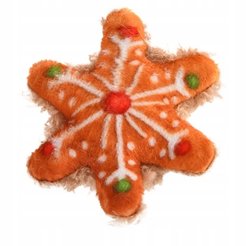 BARRY KING Zabawka dla kota Piszcząca śnieżynka 7 cm x 6 cm