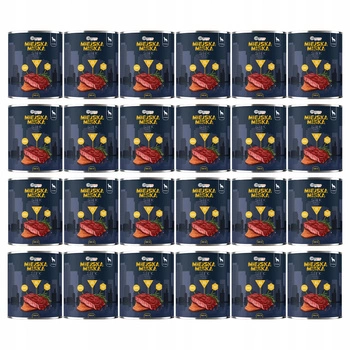 Gaczoo Miejska Miska bezzbożowa karma mokra dla psa Stek Wołowy 24 x 800g