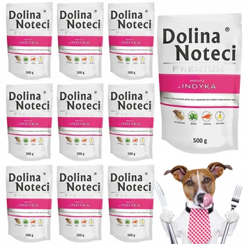 Dolina Noteci Premium mokra karma dla psa 10 x 500g Indyk