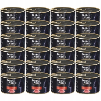 Dolina Noteci Premium mokra karma dla kota 24 x 185g Cielęcina