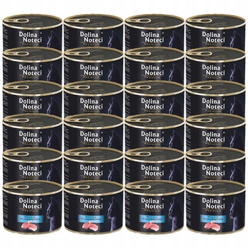 Dolina Noteci Premium mokra karma dla kota 24 x 185g Jagnięcina