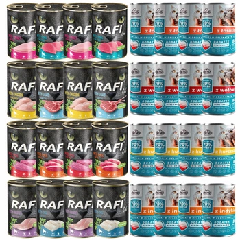 RAFI CAT FRENDI Karma mokra dla kota mix smaków 32 x 400g pełnowartościowa