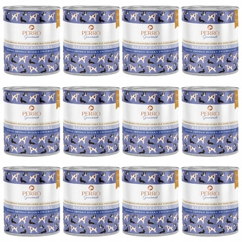 Perro Gourmet Monobiałkowa Karma Mokra dla psa Bażant z Gruszką 12 x 800g 