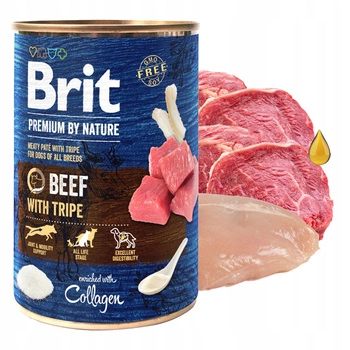 Brit By Nature 400g Beef mokra karma dla psa