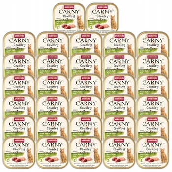 ANIMONDA Carny Country karma mokra kota Kurczak Cielęcina Sarna 32 x 100g