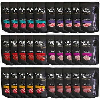 DOLINA NOTECI Premium Danie mokra karma dla kota mix smaków 30 x 85g