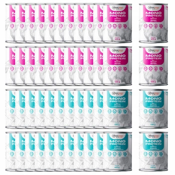 Gaczoo Mono Protein Ultra monobiałkowa karma mokra psa mix smaków 48 x 400g