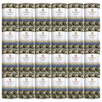 PERRO Gourmet Karma mokra dla psa Kangur z dynią 24 x 400g