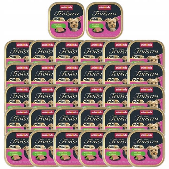 ANIMONDA Vom Feinsten Mini mokra karma Wołowina Kaczka Oregano 32 x 100g