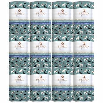 PERRO Gourmet Karma mokra dla psa Konina z korzeniem pietruszki 12 x 400g