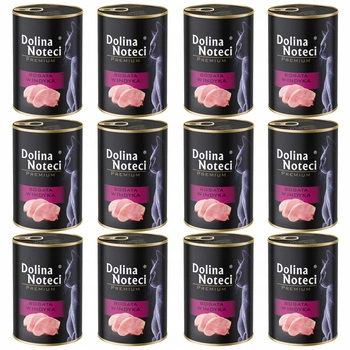 DOLINA NOTECI Premium Mokra karma dla kota Indyk 12 x 400g