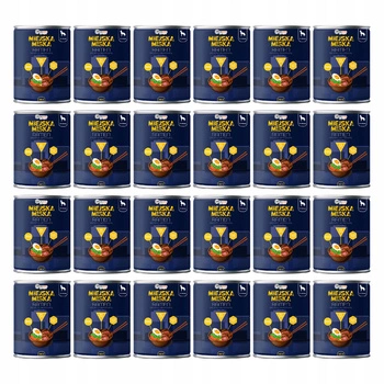 Gaczoo Miejska Miska bezzbożowa karma mokra dla psa Ramen 24 x 400g