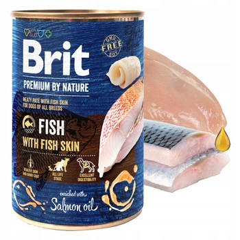 Brit By Nature 400g Fish mokra karma dla psa