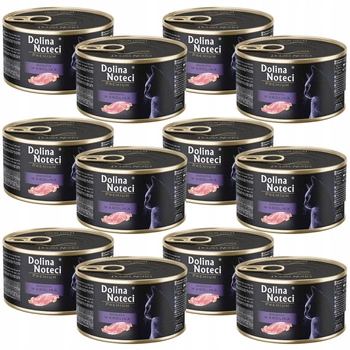 Dolina Noteci Premium 12 x 185g królik karma mokra dla kota