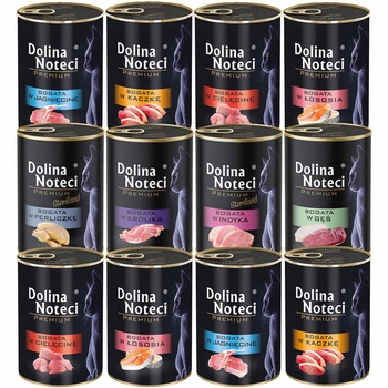 Dolina Noteci Premium Karma mokra dla kota 12 x 400g Mix Smaków