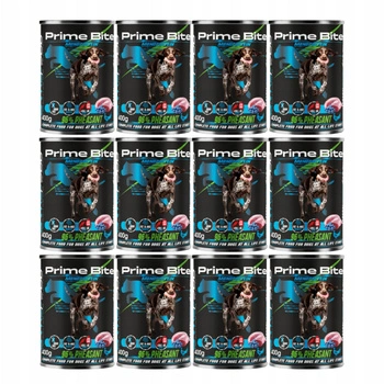 GAME DOG Prime Bite Monoprotein mokra karma dla psa bażant 12 x 400g