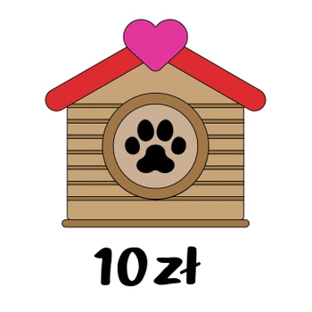Cegiełka dla zwierząt - wsparcie Schroniska i Stowarzyszenia 10 zł 
