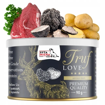 Syta Micha przysmak Truflove smaczki dla psa z dziczyzną 90g