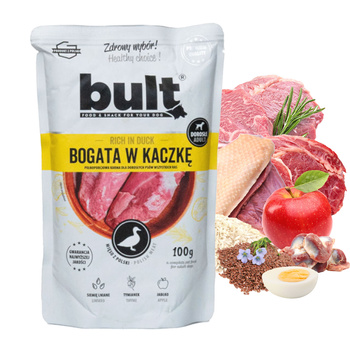 BULT Karma mokra dla psa Kaczka 100g