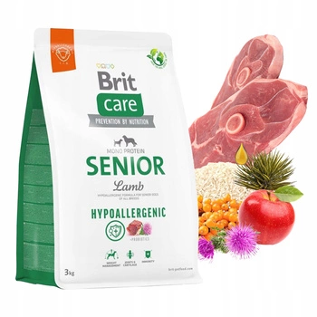 Brit Care Senior 3 kg Lamb karma sucha dla psa dorosłego