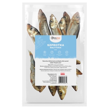 GACZOO 100% Naturalny przysmak dla psa Szprotki Bałtyckie 60g smakołyk