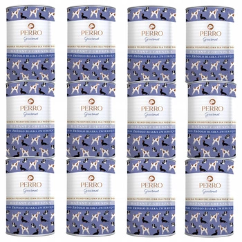 Perro Gourmet Monobiałkowa Karma Mokra Bażant z Gruszką 12 x 400g