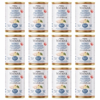 WATAHA Mono Light&Sterilised karma mokra psa Dorsz z Pasternakiem 12 x 400g