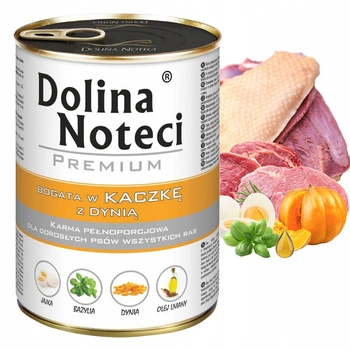 DOLINA NOTECI Premium Karma mokra dla psa Kaczka 400g