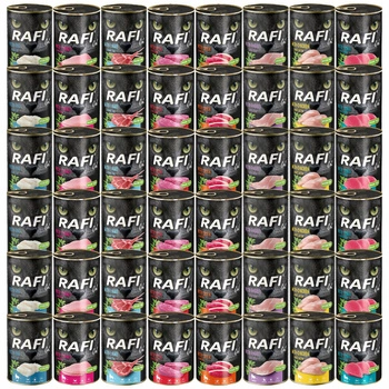 RAFI CAT Dolina Noteci Karma mokra dla kota mix smaków 48 x 400g bezzbożowa