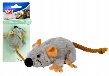 TRIXIE MYSZ PLUSZOWA Z KOCIMIĘTKĄ 7CM